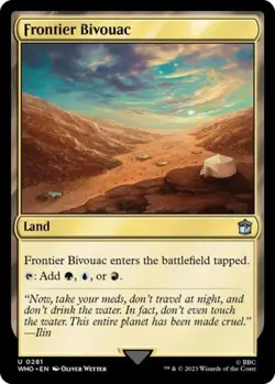 Frontier Bivouac - Near Mint MTG Universes Beyond: Doctor Who - Image 1