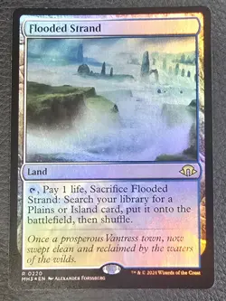 Flooded Strand Modern Horizons 3 Foil MTG NM Magic Card - Image 1