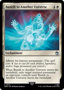 Banish to Another Universe - Near Mint MTG Universes Beyond: Doctor Who - Image 1