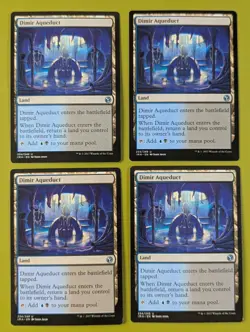 Dimir Aqueduct x4 Iconic Masters 4x Playset Magic the Gathering MTG - Image 1