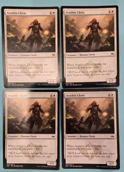 Arashin Cleric (4) Fate Reforged NM MTG Magic the Gathering - Image 1