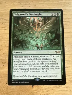 Valgavoth's Onslaught - DSK 0204 - NM - MTG Magic - Image 1