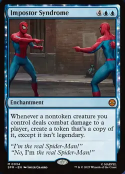 Near Mint, English - 1 x MTG Impostor Syndrome - Foil Marvel's Spider-Man - Image 1