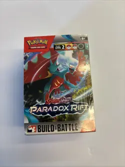 Pokemon Scarlet and Violet Paradox Rift Build and Battle Box Set New Sealed 820650854217 - Image 1