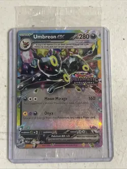 Pokemon Prismatic Evolutions Umbreon Stamped Surprise Promo 060/131 - SEALED - Image 1