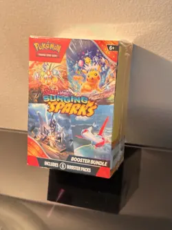 Pokemon Surging Sparks SV08 Booster Bundle TCG 6 packs New Sealed - Image 1