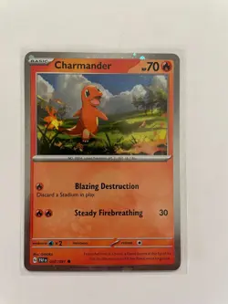 Pokemon Promos: Charmander Cosmo Holo 007/091 (Excellent Condition) - Image 1