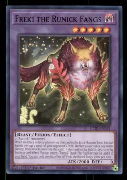 Yugioh Freki the Runick Fangs #DABL-EN041 Darkwing Blast LP - Image 1