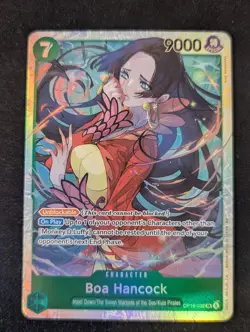 Boa Hancock One Piece OP16 The Time of Battle Super Rare Foil OP16-032 - Image 1