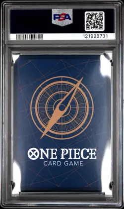 2025 ONE PIECE OP11-A FIST OF DIVINE SPEED #106 ZEUS ALTERNATE ART PSA 10 - Image 2