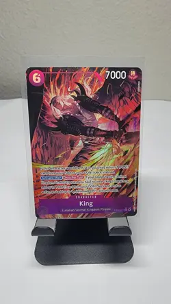 The Azure Sea's Seven #EB04-031 King (Alternate Art) - Image 1