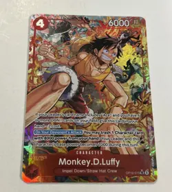 Monkey.D.Luffy Alt Art (OP16-015) | OP16 - The Time of Battle | ENGLISH - Image 1