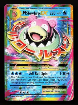 M Slowbro EX 27/108 EX Rare Evolutions Pokemon Card - Image 1