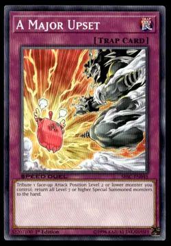 A Major Upset Speed Duel: Scars of Battle SBSC-EN045 MP YuGiOh TCG | Buy 10 Get - Image 1