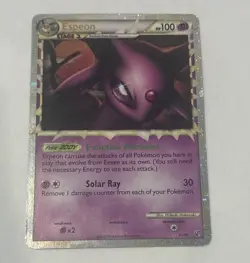 Espeon Prime Holo 81/90 Undaunted Pokemon Card LP 2010 - Image 1