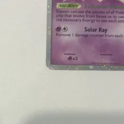 Espeon Prime Holo 81/90 Undaunted Pokemon Card LP 2010 - Image 5