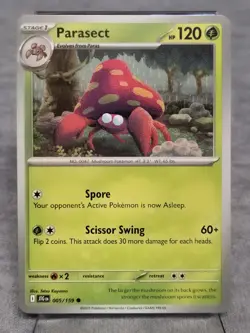 Parasect 5/159 Common | Journey Together | Pokemon Card - Image 1
