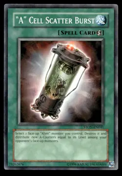 "A" Cell Scatter Burst Strike of Neos STON-EN041 MP YuGiOh TCG | Buy 10 Get 10 F - Image 1