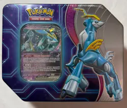 Pokemon TCG Trading Cards Paradox Destinies Iron Crown Tin BRAND NEW AND SEALED! - Image 1