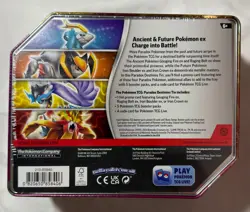 Pokemon TCG Trading Cards Paradox Destinies Iron Crown Tin BRAND NEW AND SEALED! - Image 2