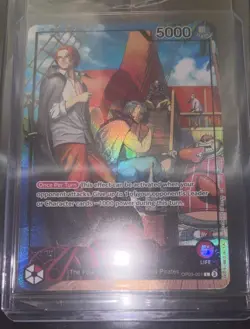 Shanks (2025 PSA Magazine Promo) OP09-001 One Piece Promotion Cards Foil - Image 5
