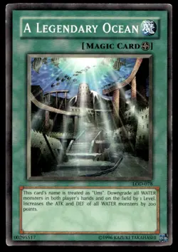 A Legendary Ocean Legacy of Darkness LOD-078 MP YuGiOh TCG | Buy 10 Get 10 Free - Image 1