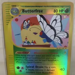Pokemon Card Butterfree (38) Reverse Holo Expedition 038/165 - Image 1