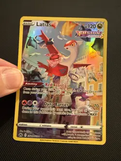 Pokemon Latias TCG Full Art Ultra Rare Holo Card GG20/GG70 Crown Zenith - Image 2