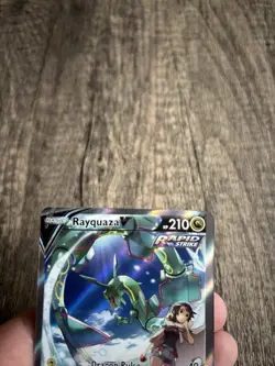 Pokemon TCG Rayquaza v Alternate Art Evolving Skies Card 194/203 Mint Condition - Image 5