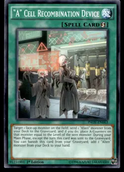 "A" Cell Recombination Device Invasion: Vengeance INOV-EN063 MP YuGiOh TCG | Buy - Image 1
