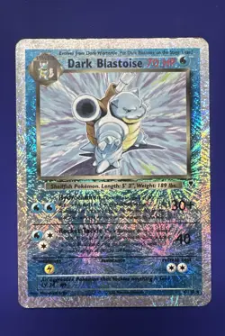 Pokemon TCG Dark Blastoise Reverse Holo Rare Card 4/110 Legendary Collection - Image 2