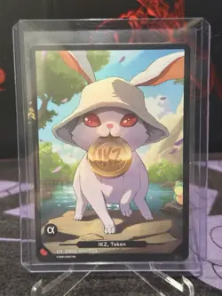Azuki Trading Card Game ALPHA IKZ Token Full Art Foil Card IKZ-002 - Image 1