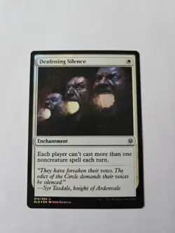 Deafening Silence Throne of Eldraine Foil - Image 1