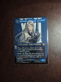 Jill, Shiva's Dominant (Borderless) (Surge Foil) Final Fantasy Foil - Image 1