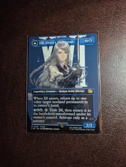 Jill, Shiva's Dominant (Borderless) (Surge Foil) Final Fantasy Foil - Image 2