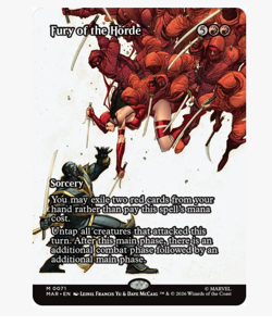 Fury of the Horde - Borderless Marvel Super Heroes - Image 1
