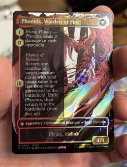 MTG Magic the Gathering SURGE FOIL Joshua, Phoenix's Dominant Borderless NM - Image 3