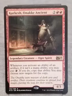Kurkesh, Onakke Ancient (153/269) - M15 Magic 2015 Core Set - Rare - Image 1