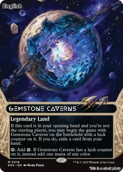 Gemstone Caverns (0016) (Borderless) EN [EOS - 16] - NM TCG MTG - Image 1