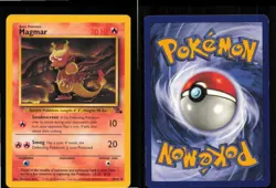 Magmar 39/62 Uncommon Fossil Pokemon Unlimited Near Mint - Image 3