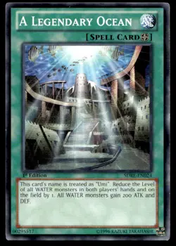 A Legendary Ocean Structure Deck: Realm of the Sea Emperor SDRE-EN024 MP YuGiOh - Image 1