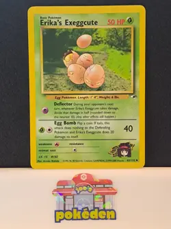 Pokemon TCG Erika’s Exeggcute Gym Heroes 43/132 Regular NM-LP - Image 1