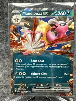 Pokemon Mandibuzz ex 139/217 ME: Ascended Heroes EX Double Rare - Image 1