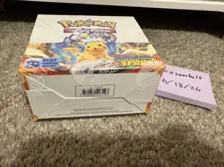 Pokemon TCG Scarlet & Violet Surging Sparks Booster Box 36 Packs Sealed - Image 5
