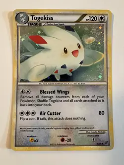 Togekiss 9/90 Undaunted Regular NM 2010 HGSS Pokemon TCG - Image 1