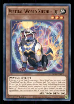 Yugioh Virtual World Xiezhi - Jiji #PHRA-EN012 Phantom Rage LP - Image 1