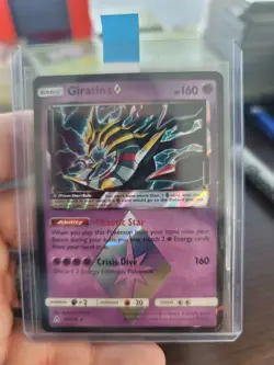 Pokemon Giratina Prism Star 58/156 Sm-Ultra Prism Holo - Image 1