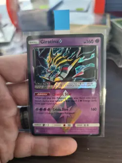 Pokemon Giratina Prism Star 58/156 Sm-Ultra Prism Holo - Image 3