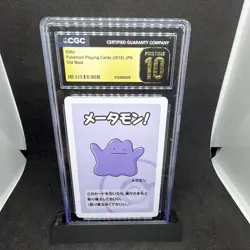 Pokemon Ditto CGC Pristine 10 Old Maid 2019 Japanese Graded Playing Card - Image 1