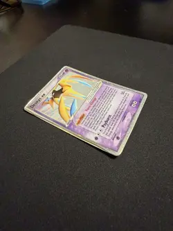 Pokemon Deoxys ex 98/107 Attack Forme Deoxys Holo Rare 2005 DMG - Image 3
